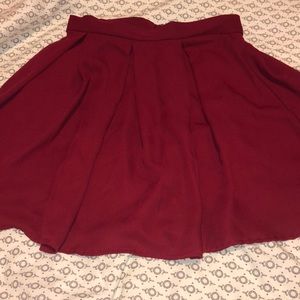 zip up skirt